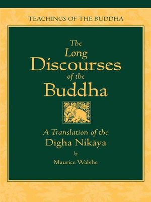 cover image of The Long Discourses of the Buddha